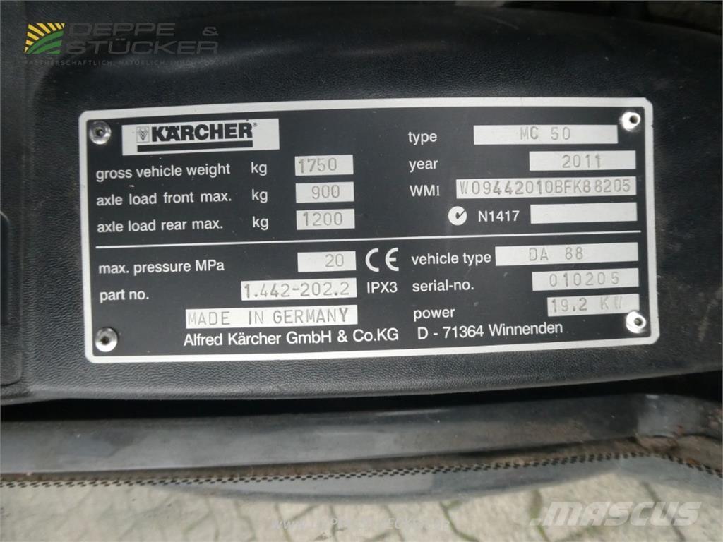 Kärcher MC 50 扫地机