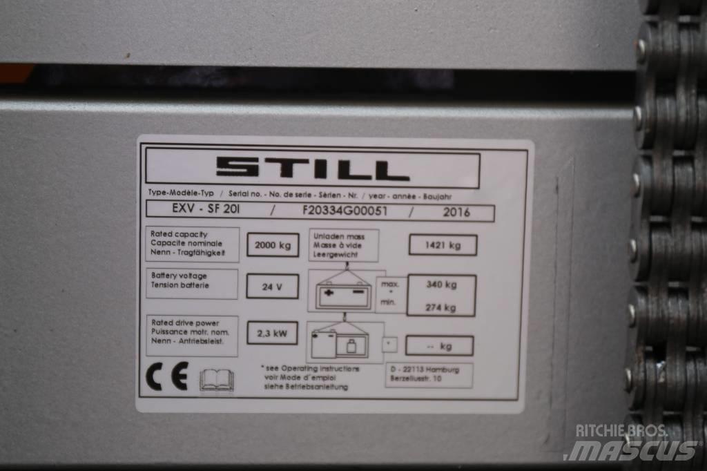 Still EXV-SF20I 手推堆垛车
