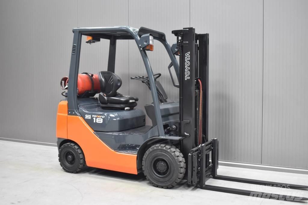 Toyota 02-8FGF18 天然气叉车