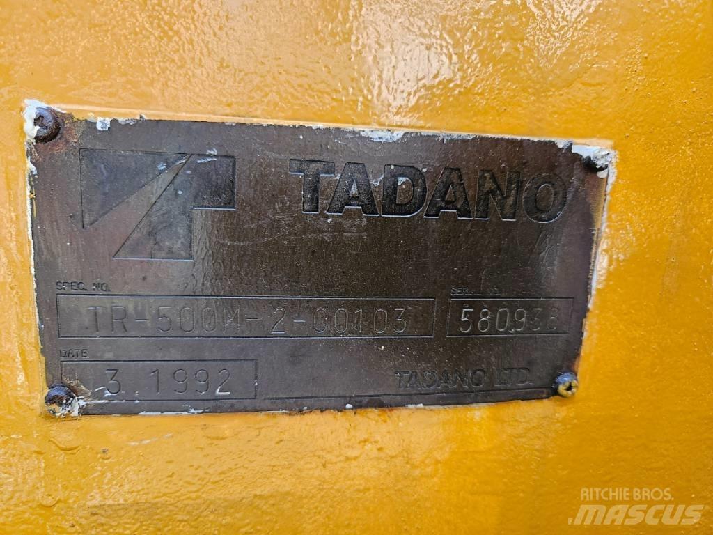 Tadano TR 500 M-2 越野轮胎起重机︳越野吊︳越野起重机︳移动式起重机