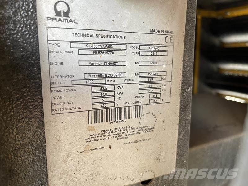 Pramac GSW 45 柴油发电机