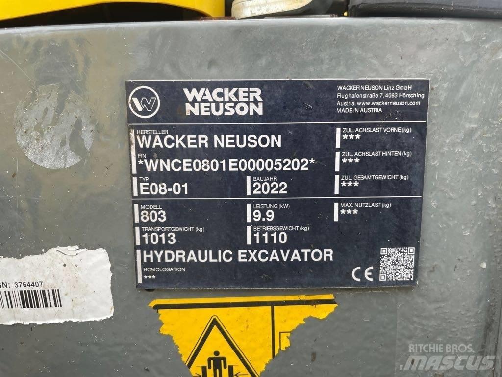 Wacker Neuson 803 履带挖掘机