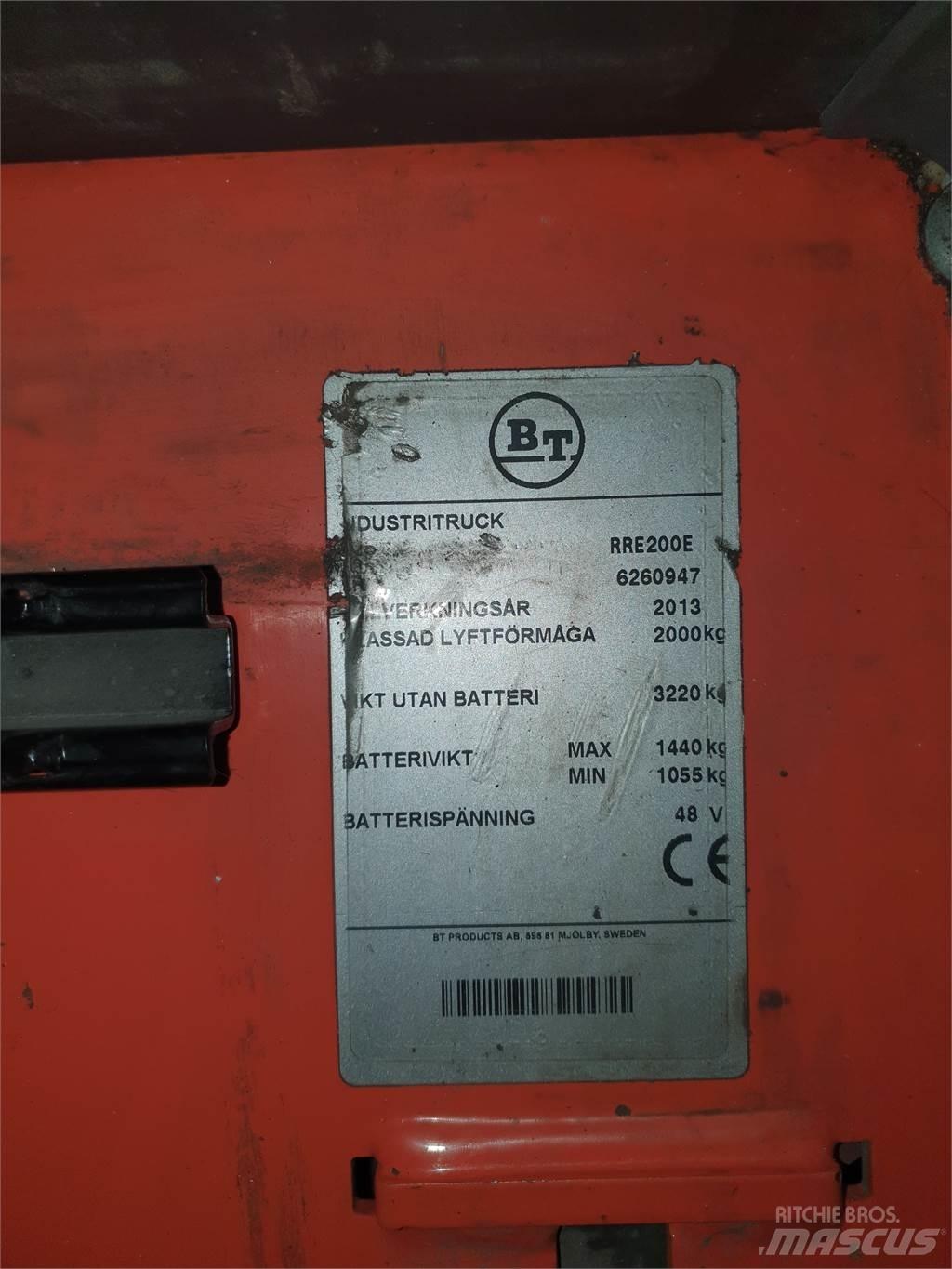 BT RRE200E 前移式叉车