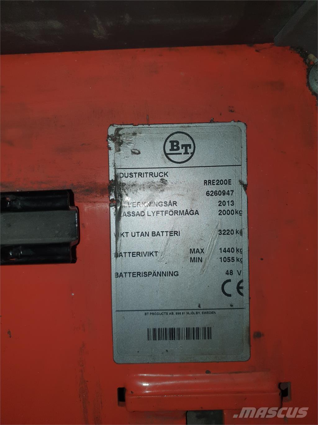 BT RRE200E 前移式叉车