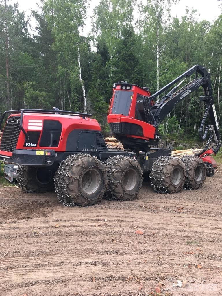 Komatsu 931 XC 收割机