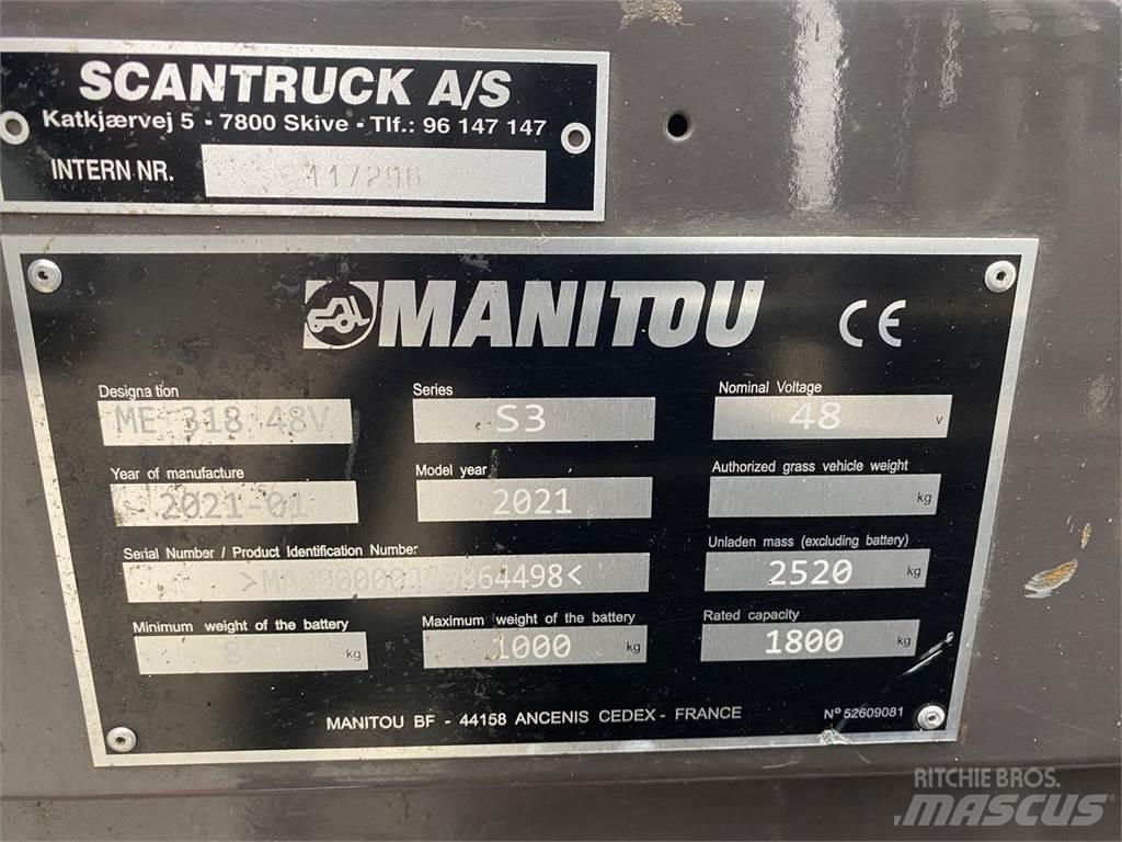 Manitou ME318 电动叉车