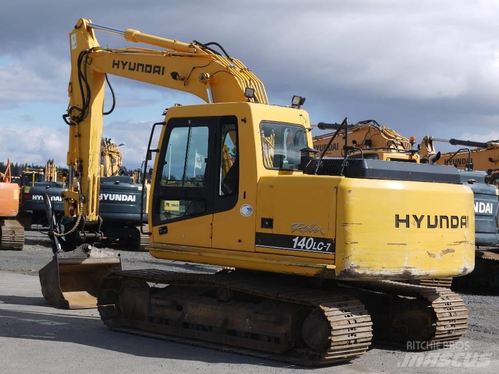 Hyundai R 140 LC-7 履带挖掘机