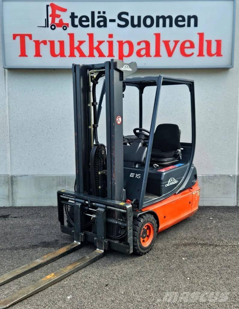 Linde E 16 C-02 电动叉车
