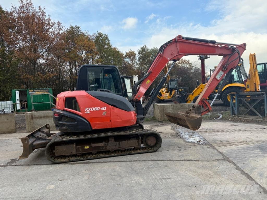Kubota KX 080-4 中型挖掘机