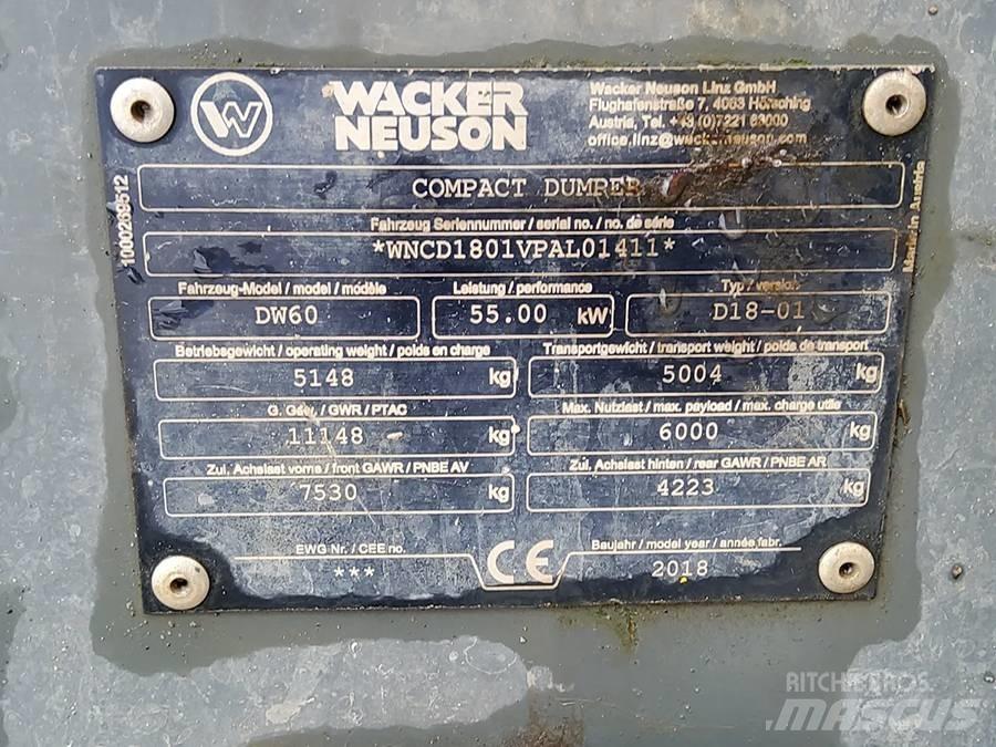 Wacker Neuson DW 60 翻斗车\公路型自卸车