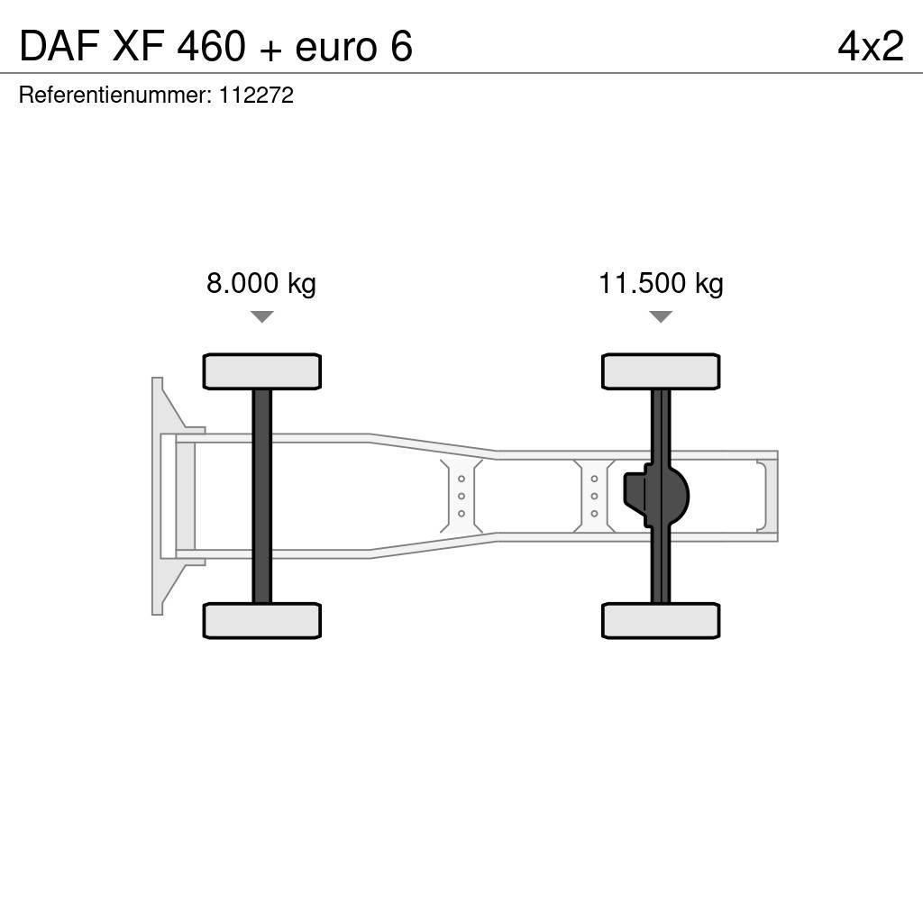 DAF XF 460 + euro 6 牵引车