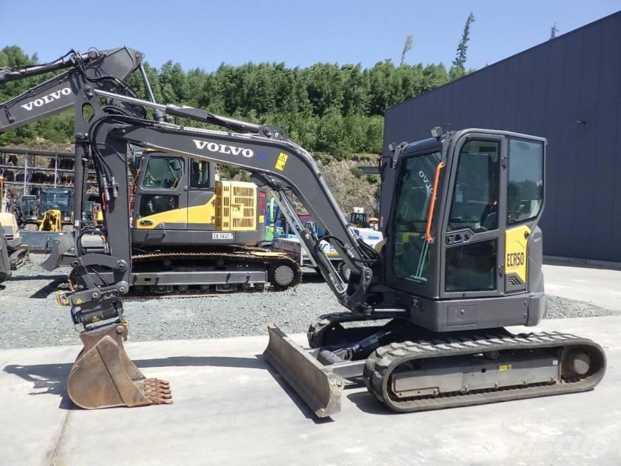 Volvo ECR 50 F 小型挖掘机