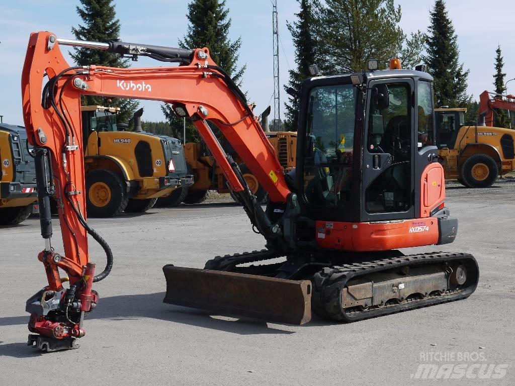 Kubota U 57-4 小型挖掘机