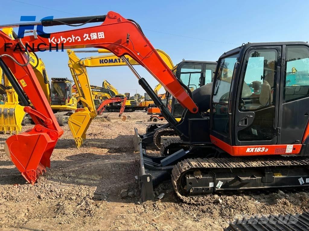 Kubota kx163 履带挖掘机
