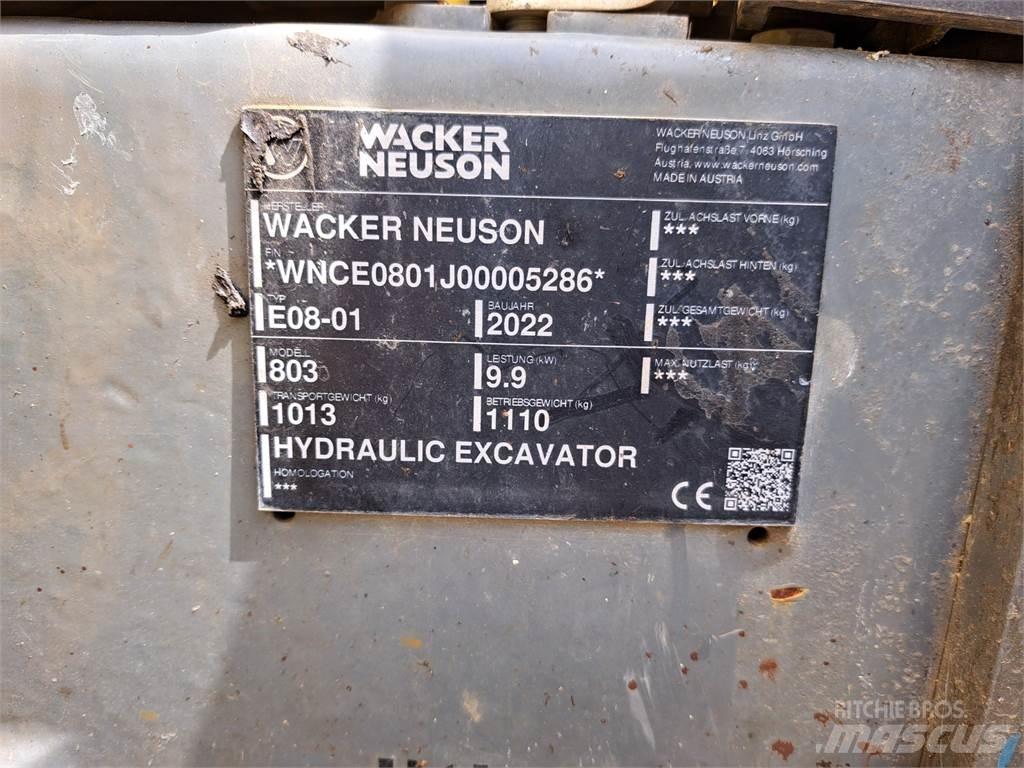 Wacker Neuson 803 履带挖掘机