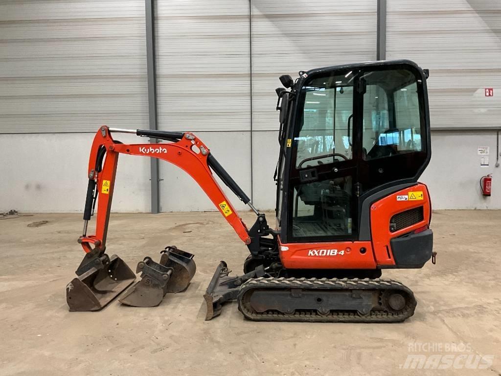 Kubota KX 018-4 小型挖掘机