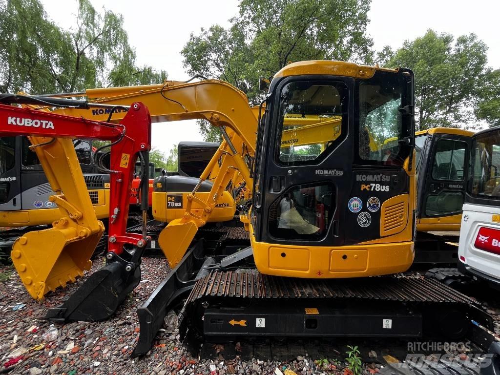 Komatsu PC78US-8 履带挖掘机