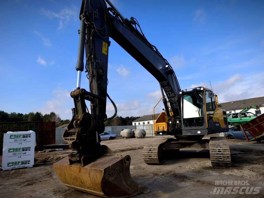 Volvo EC220EL 履带挖掘机