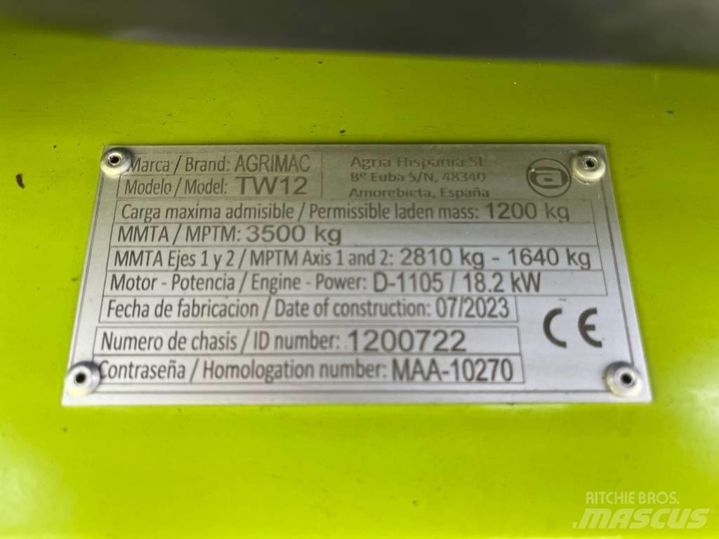 Agrimac TW 12 柴油叉车