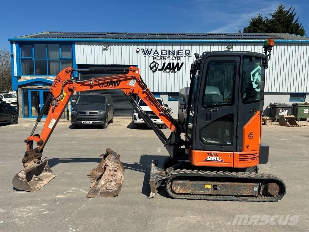Hitachi ZX 26 U-6 小型挖掘机