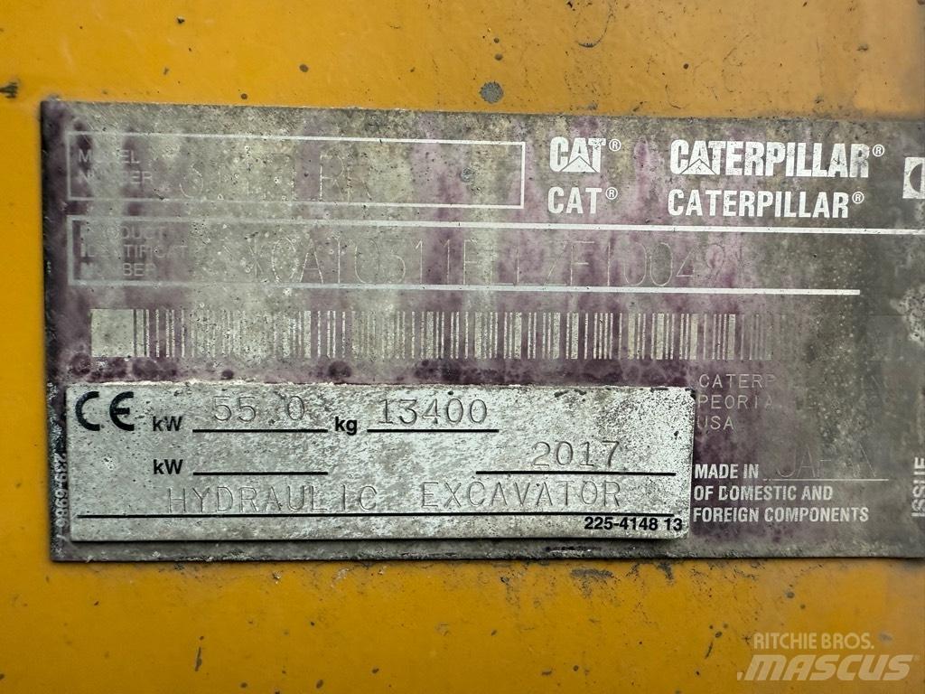 CAT 311 F LRR 履带挖掘机