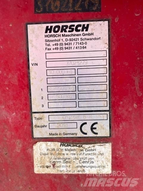 Horsch Cruiser 6 XL 手扶中耕机