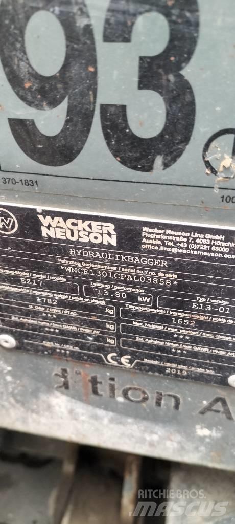 Wacker Neuson EZ 17 小型挖掘机