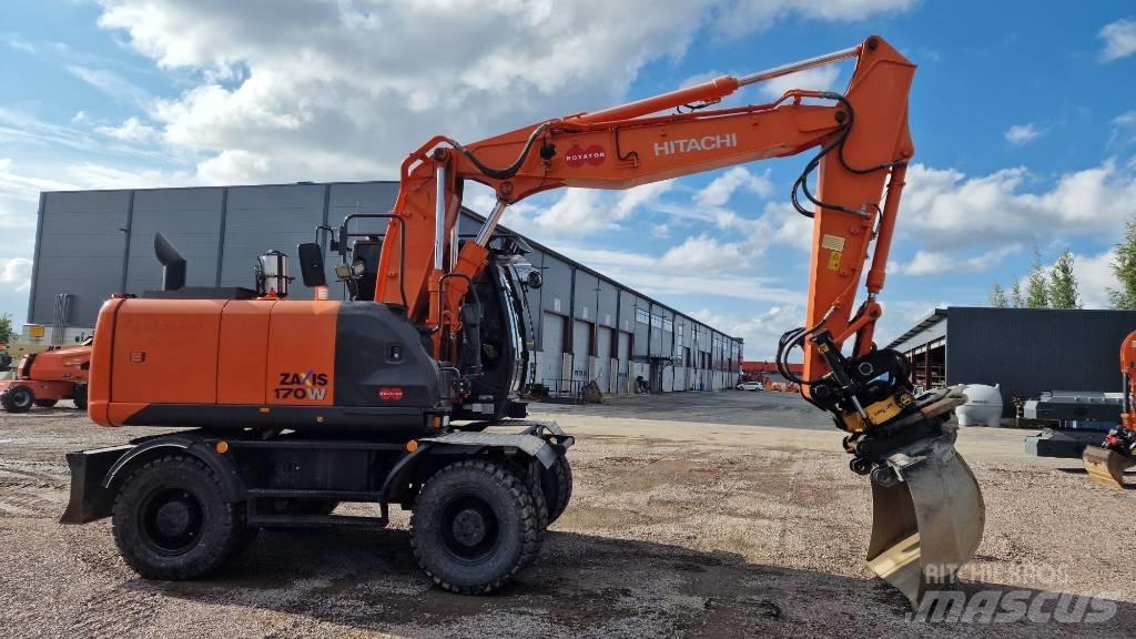 Hitachi ZX170W-5 2P 轮式挖掘机