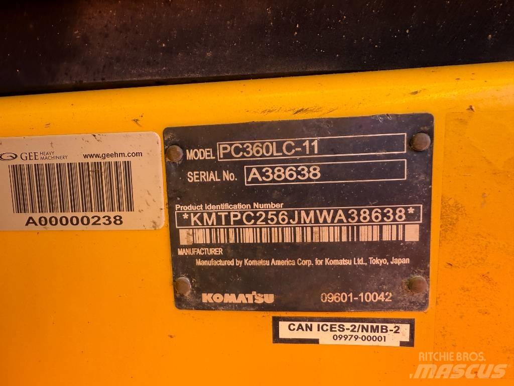Komatsu PC360LC-11 履带挖掘机