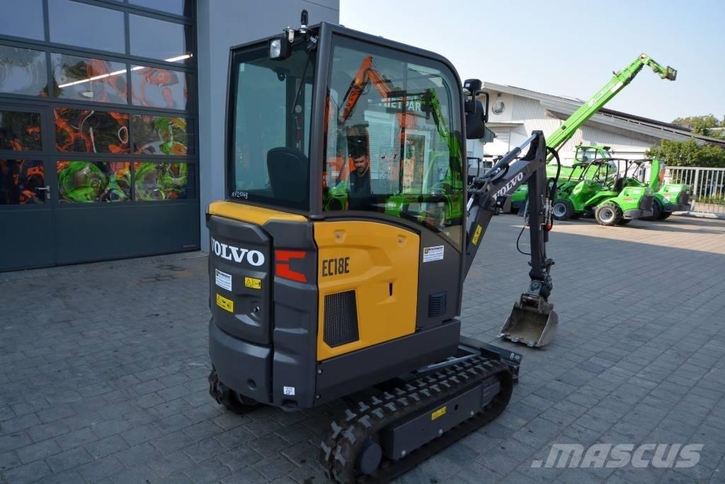 Volvo EC 18 E 小型挖掘机