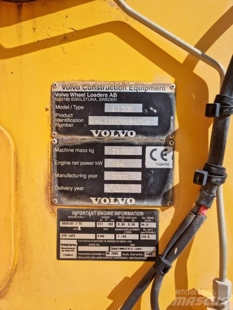 Volvo L 120 E 轮式装载机