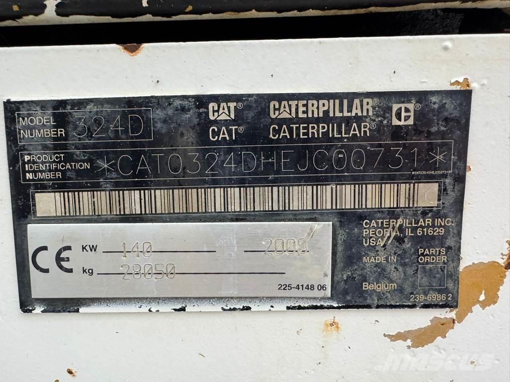 CAT 324DLN 履带挖掘机