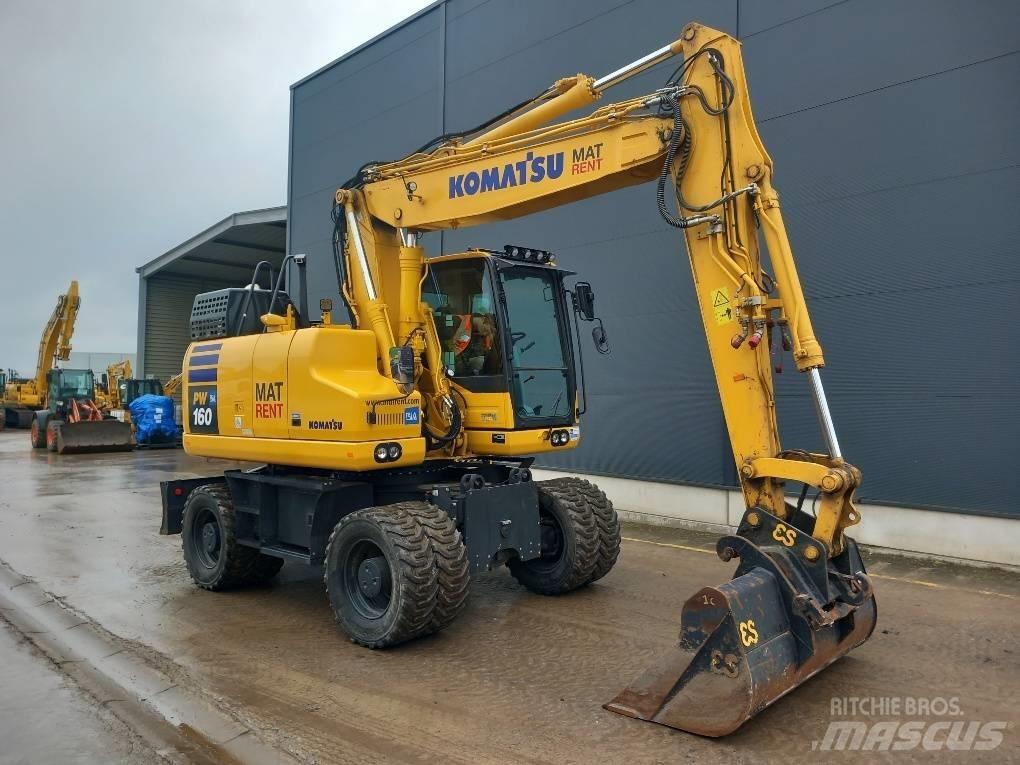 Komatsu PW160-11E0 轮式挖掘机