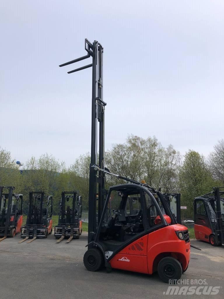Linde H 25 T 天然气叉车