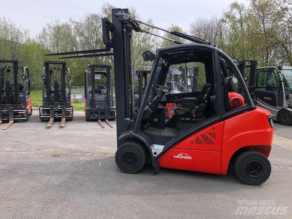 Linde H 25 T 天然气叉车