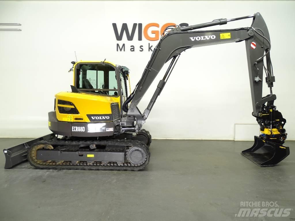 Volvo ECR 88 D 中型挖掘机
