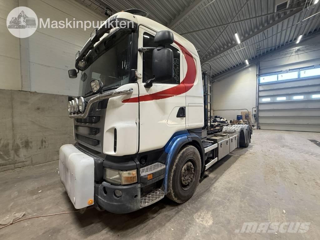 Scania Lastväxlare 工程吊钩车