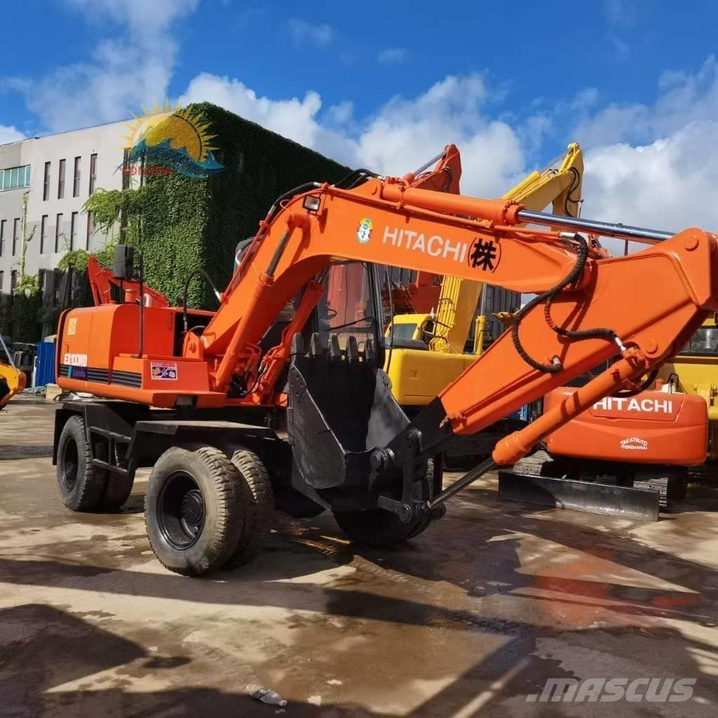 Hitachi EX 100 W D 轮式挖掘机