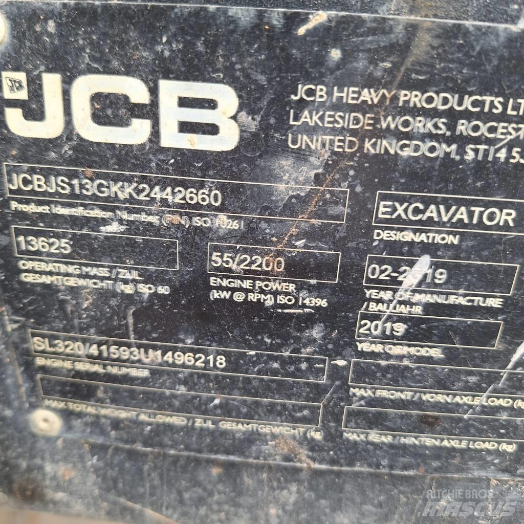 JCB JS 131 LC 履带挖掘机