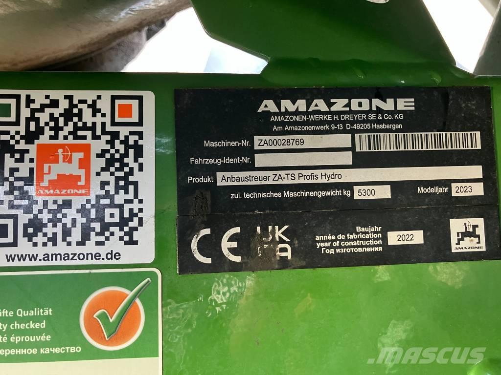 Amazone ZA-TS 4200 矿物肥料撒播机