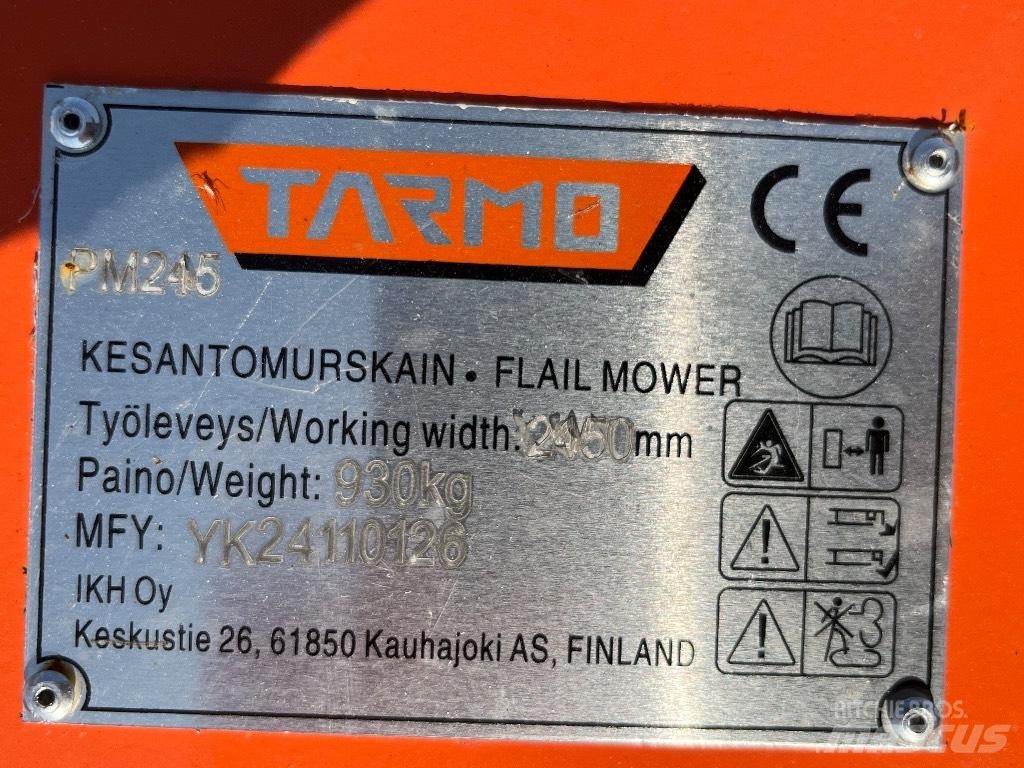 Tarmo PM 245 牧场割草机和切顶器