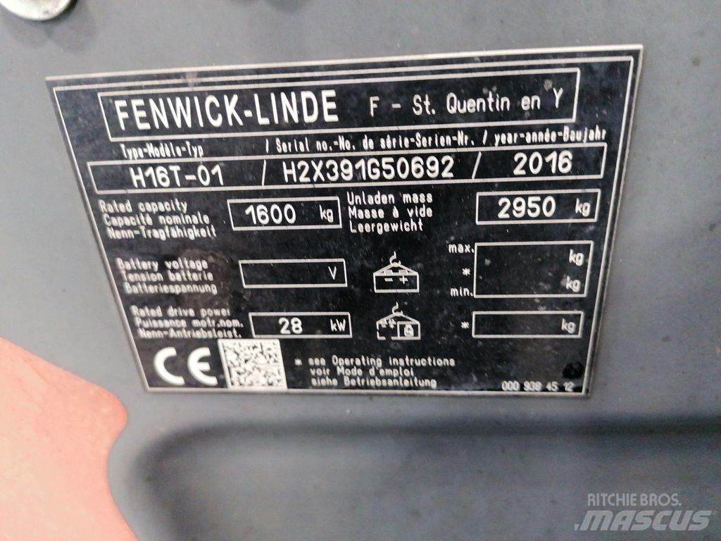 Linde H16T-01 天然气叉车