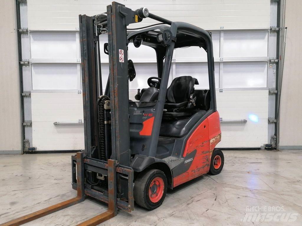 Linde H16T-01 天然气叉车