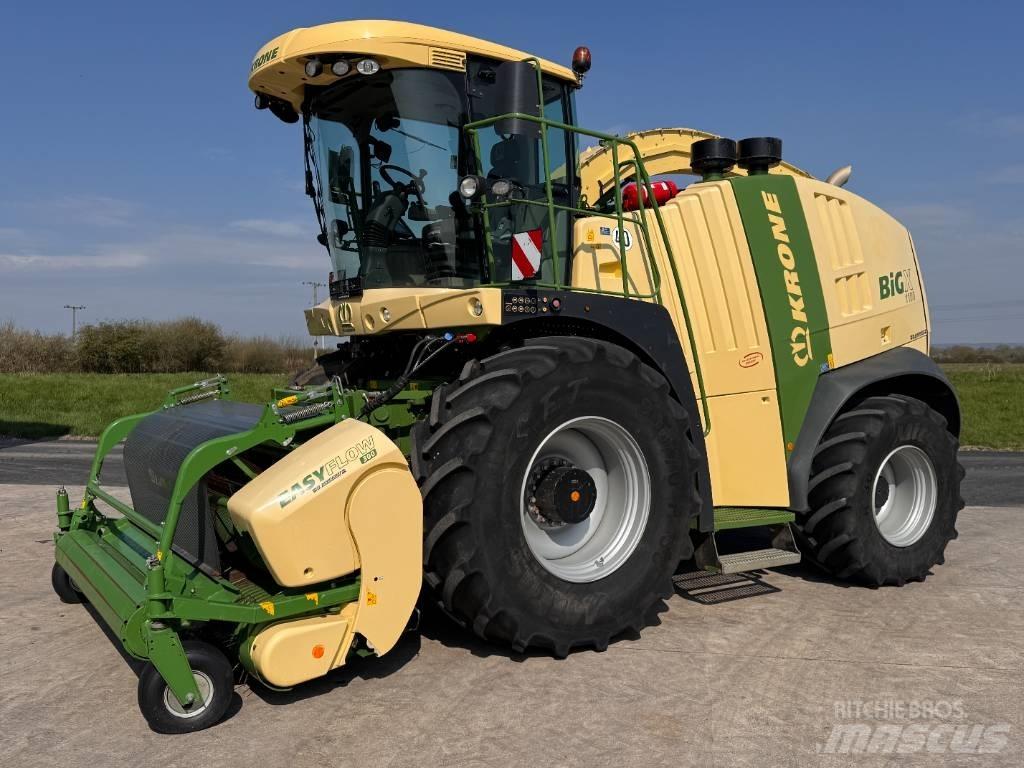 Krone Big X 1100 自走式青贮饲料收割机