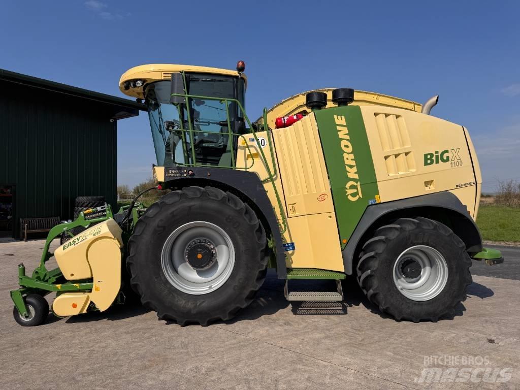 Krone Big X 1100 自走式青贮饲料收割机