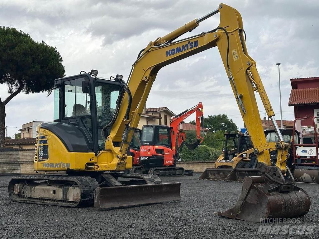 Komatsu PC55-MR3 小型挖掘机