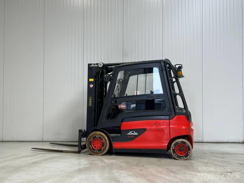 Linde E25L-01 电动叉车