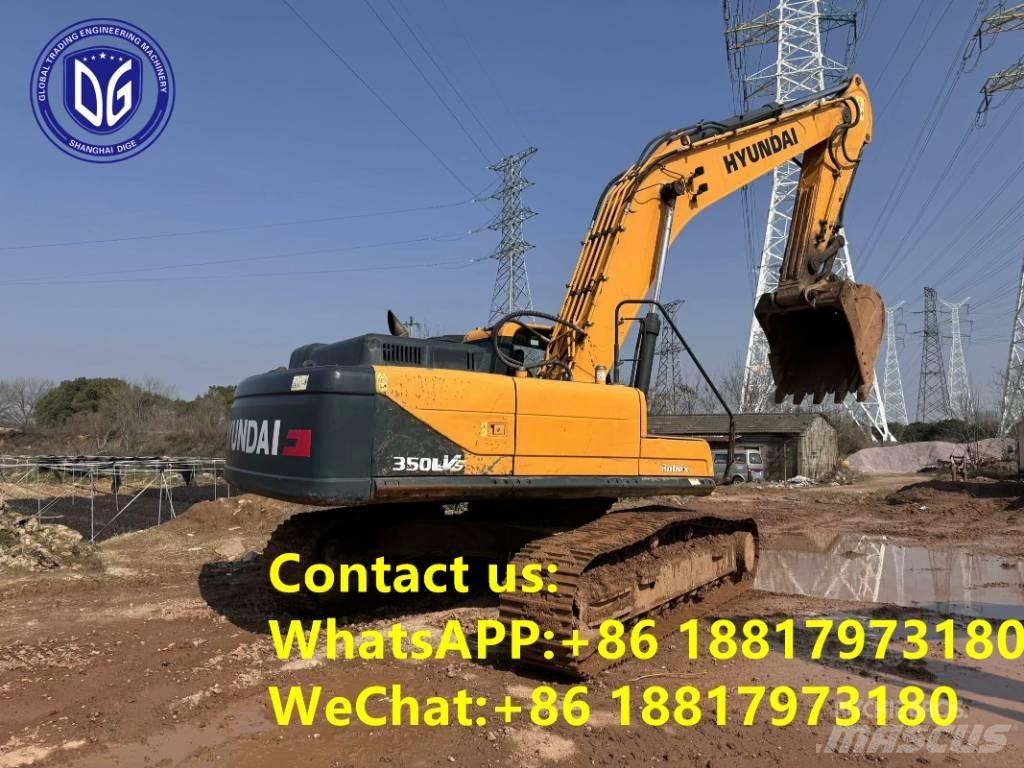 Hyundai R350LVS 履带挖掘机