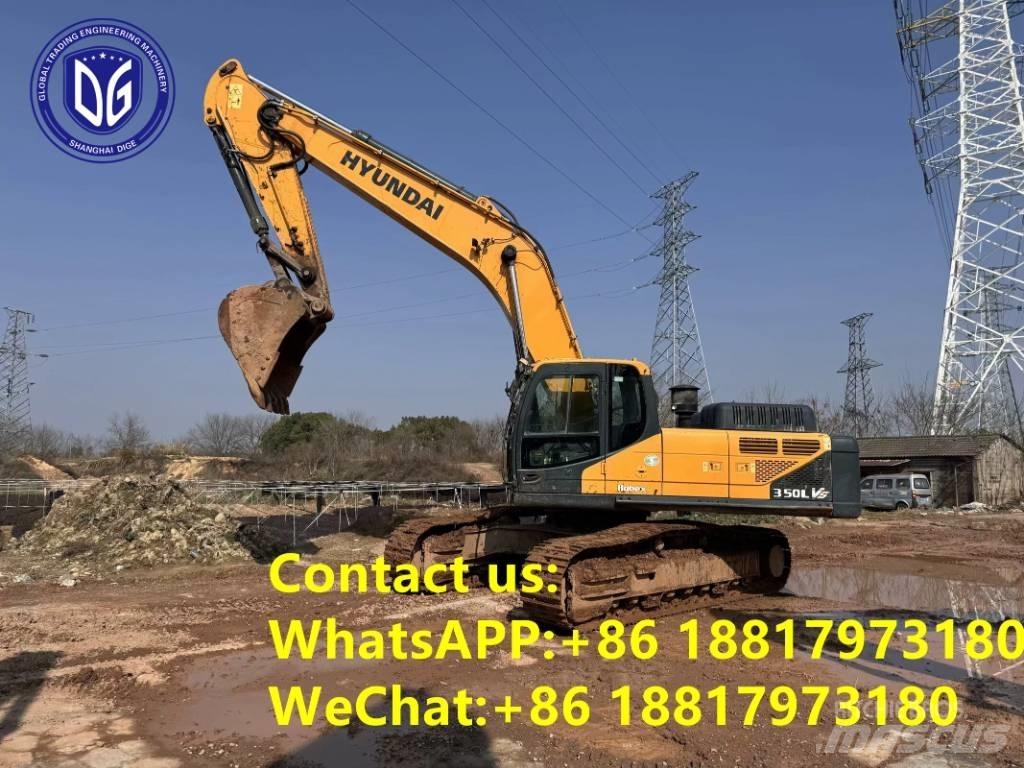 Hyundai R350LVS 履带挖掘机