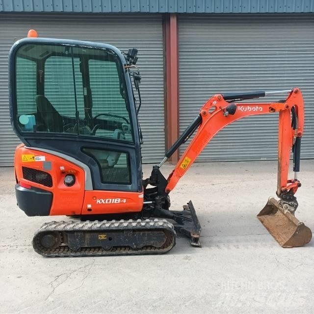 Kubota KX 018-4 小型挖掘机